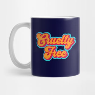 Retro Cruelty-Free Graphic Logo Mug